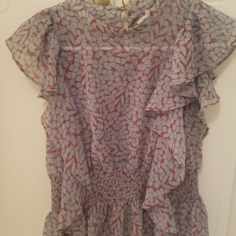 Anthropologie Blouse (Eather Bone) XS